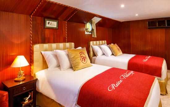 Royal Suite no 2 on board La Reine Pedauque